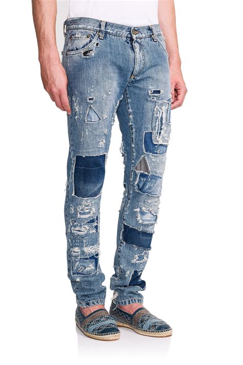 dolce gabbana jeans homme prix|dolce and gabbana jean boots.